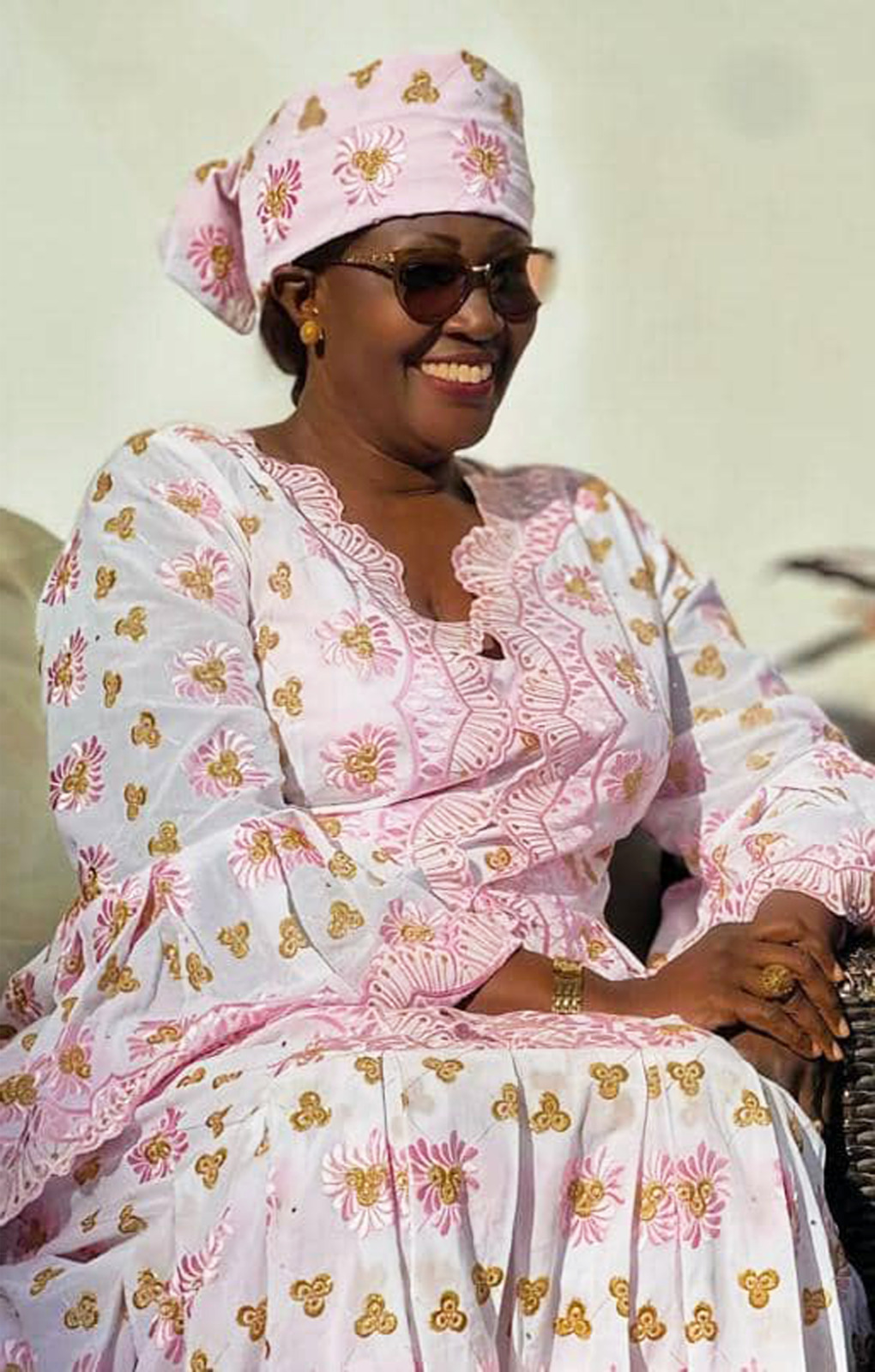 Photo de la présidente